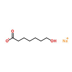 7-Hydroxyheptanoic Acid Sodium Salt structure