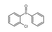 o-chlorophenyl phenyl sulfoxide Structure