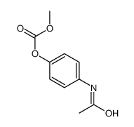 (4-acetamidophenyl) methyl carbonate Structure