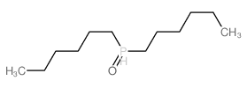 Phosphine oxide,dihexyl-结构式