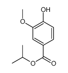 propan-2-yl 4-hydroxy-3-methoxybenzoate Structure