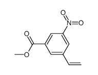 3-Nitro-5-vinylbenzoic acid methyl ester结构式