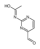 N-(4-formylpyrimidin-2-yl)acetamide结构式
