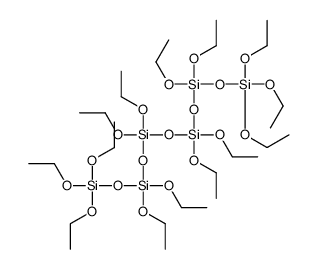 Hexasiloxane, tetradecaethoxy- structure