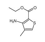 ethyl 3-amino-4-methylthiophene-2-carboxylate结构式
