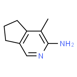 5H-Cyclopenta[c]pyridin-3-amine,6,7-dihydro-4-methyl-(9CI)结构式