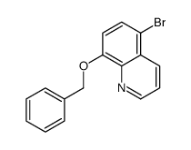 5-bromo-8-phenylmethoxyquinoline Structure