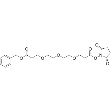 Benzyloxy carbonyl-PEG3-NHS ester图片