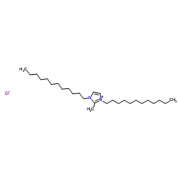 1,3-Didodecyl-2-methyl-1H-imidazol-3-ium chloride Structure