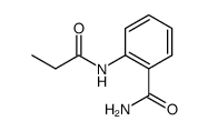 2-propionamidobenzamide结构式