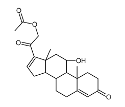 11beta,21-dihydroxypregna-4,16-diene-3,20-dione 21-acetate picture