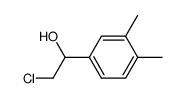 2-Chloro-1-(3,4-dimethyl-phenyl)-ethanol Structure