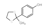4-(2-甲基-1,3-二硫杂环戊-2-基)苯酚图片