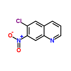6-Chloro-7-nitroquinoline Structure