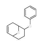 8-phenylsulfanyl-9-thiabicyclo[3.3.1]non-3-ene Structure