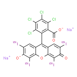 Rose Bengal Sodium结构式