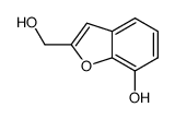 2-Benzofuranmethanol,7-hydroxy- structure