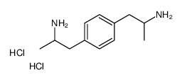 1-[4-(2-aminopropyl)phenyl]propan-2-amine,dihydrochloride结构式