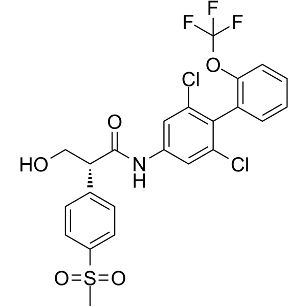 RORγt inverse agonist 28结构式