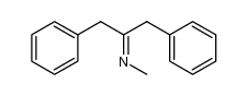 (1-benzyl-2-phenyl-ethylidene)-methyl-amine Structure