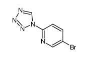 PYRIDINE, 5-BROMO-2-(1H-TETRAZOL-1-YL)- picture