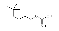 5,5-dimethylhexyl carbamate结构式