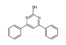 4,6-diphenyl-1H-pyrimidine-2-thione结构式