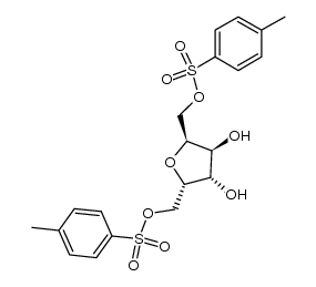 1,6-di-O-(p-toluenesulfonyl)-2,5-anhydro-L-iditol结构式