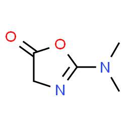 5(4H)-Oxazolone,2-(dimethylamino)-(9CI) Structure