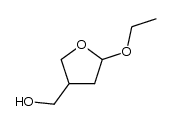 (5-ethoxytetrahydrofuran-3-yl)methanol Structure