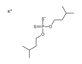 potassium O,O'-diisopentyl dithiophosphate structure