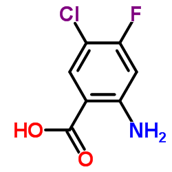 2-氨基-5-氯-4-氟苯甲酸图片