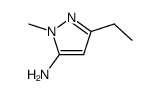 3-ethyl-1-methyl-1H-pyrazol-5-amine Structure