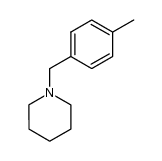 1-(p-methylbenzyl)-piperidine Structure