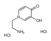 1-(2-aminoethyl)-3-hydroxypyridin-4-one,dihydrochloride Structure