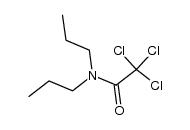 trichloro-acetic acid dipropylamide Structure
