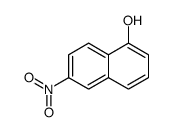 1-Hydroxy-6-nitronaphthalene structure