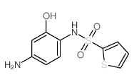 2-Thiophenesulfonamide,N-(4-amino-2-hydroxyphenyl)- structure