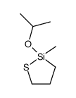 2-methyl-2-propan-2-yloxythiasilolane结构式