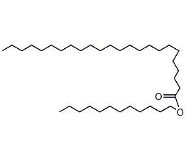 Dodecanyl tetracosanoate Structure