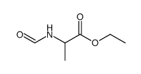ethyl N-formyl-2-aminopropanoate结构式