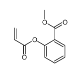 methyl 2-prop-2-enoyloxybenzoate结构式