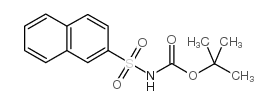 tert-butyl N-naphthalen-2-ylsulfonylcarbamate Structure