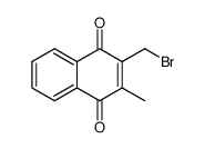 3-bromomethylmenadione structure