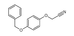 [4-(Benzyloxy)phenoxy]acetonitrile structure