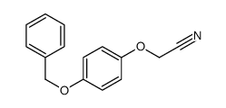 [4-(Benzyloxy)phenoxy]acetonitrile Structure