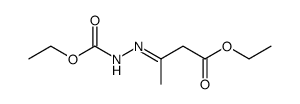 3-ethoxycarbonylhydrazonoacetic acid ethyl ester Structure