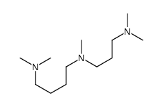 N'-[3-(dimethylamino)propyl]-N,N,N'-trimethylbutane-1,4-diamine结构式