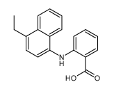 2-[(4-ethylnaphthalen-1-yl)amino]benzoic acid Structure