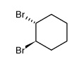 1β,2α-Dibromocyclohexane Structure